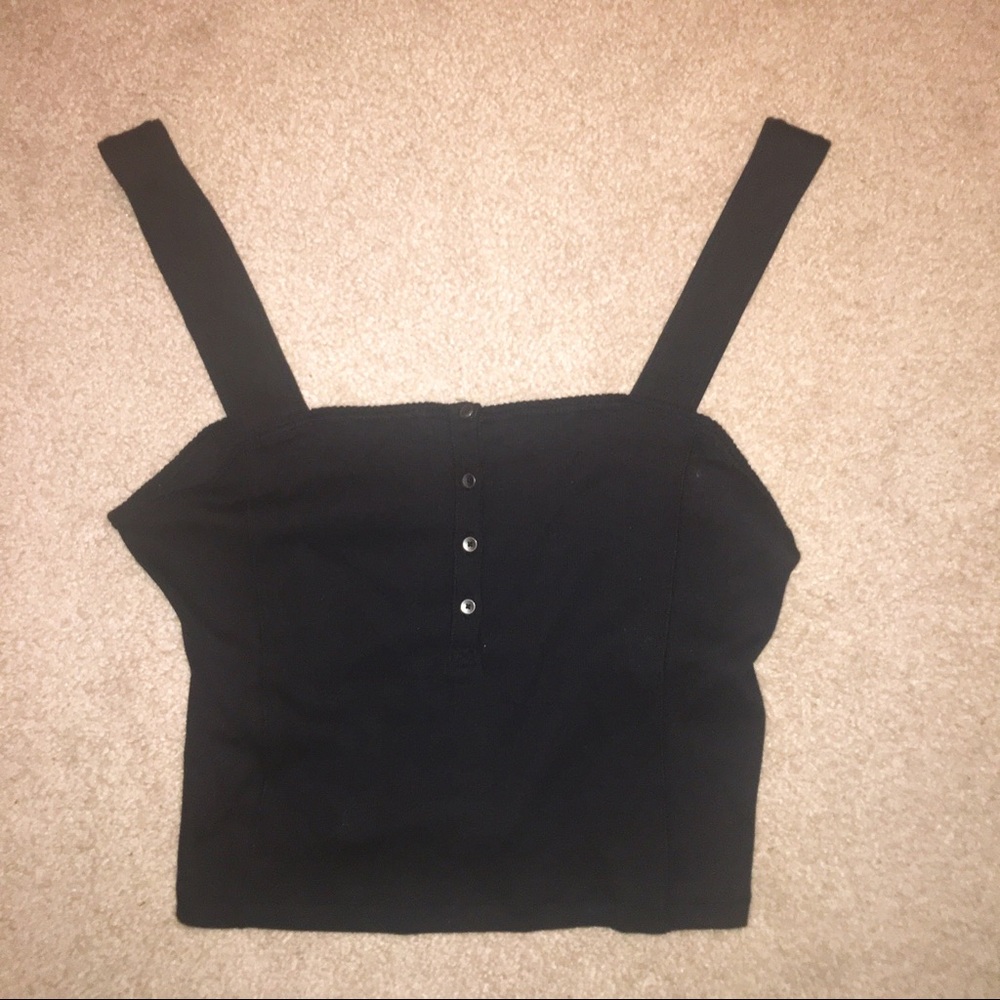 Abercrombie & Fitch Cropped tank top